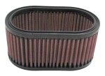 K&N Filters E-3341 / air filter - cartridge (x178x84, oval) multi-use