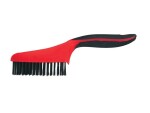 wire brush 4 rows,SOFTGRIP