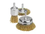 steel wire brush set 3 part