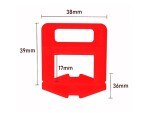 PLAATIMISANKUR 2mm 100pc 3-15mm