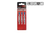 Jig Saw blade INOX 3pc 1,2/76 BO