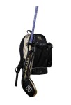 backpack, bag with kaika with holder black- gold