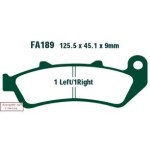 EBC BRAKES FA189 / Motorcycle brake pads. Honda CBR 1000 (93-99)