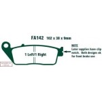 EBC BRAKES SFA142HH / klocki ham. moto. peugeot an 650 l3/l4 burgman (bez abs) (13-14)/ satelis 500 (07-12) suzuki an 650 k3 burgman (03)
