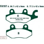 EBC BRAKES SFA197HH / clock ham. car. kymco yager 50 (07)/ jetix 50 (10)/ dink 50 (4t) (07-14)/ activ 50 (05-06)