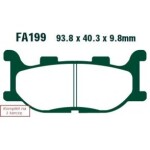 EBC BRAKES SFA199 / Motorcycle brake pads Yamaha YP 250 Majesty (96-98)/ YP 250 Majesty (00-03)