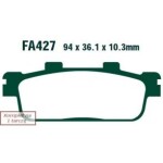 EBC BRAKES SFA427 / brake pads motorcycle sym joyride 125 i (07-09)