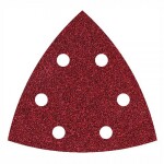 grinding paper delta 95mm K120 velcro fastener 5 pc