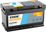 EXIDE Starter Battery PREMIUM *** 12V 105Ah 850A EA1050