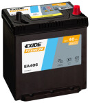 EXIDE Starter Battery PREMIUM *** 12V 40Ah 350A EA406