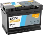 EXIDE Starter Battery PREMIUM *** 12V 77Ah 760A EA770