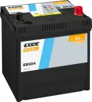 EXIDE  Starter Battery EXCELL ** 12V 50Ah 360A EB504
