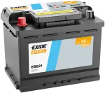 EXIDE Starter Battery EXCELL ** 12V 62Ah 540A EB621