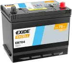 EXIDE Starter Battery EXCELL ** 12V 70Ah 540A EB704
