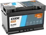 EXIDE Starter Battery EFB 12V 65Ah 650A EL652