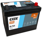 EXIDE Starter Battery EFB 12V 75Ah 750A EL754