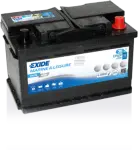 Starter Battery EXIDE DUAL AGM 12V 70Ah 760A EP600