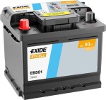 battery 50ah/450a excell +- 207x175x190
