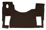 floor mat floor F-CORE MERCEDES, entire põrand, ECO-leather, number pc. set of. 1 pc (material - eco-leather, paint - šampanja, kaasreisija seat rotating, flat põrand) MERCEDES ACTROS MP2 / MP3