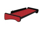 shelf interior (panel LED - light white, average, interior, paint: red, series: ELEGANCE) MAN TGX 06.06-