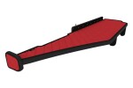 shelf interior (long, cabin wide 250cm, panel LED - light white, long, paint: red, series: ELEGANCE) MERCEDES ACTROS MP4 / MP5 07.11-