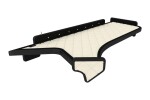 shelf interior (long, panel LED - light white, long, paint: šampanja, series: ELEGANCE) IVECO STRALIS 01.13-
