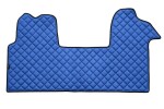 floor mat floor F-CORE RENAULT, entire põrand, ECO-leather, number pc. set of. 1 pc (material - eco-leather, velour, paint - blue, kaasreisija seat double 1+2) RENAULT MASTER III 02.10-