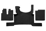 Tepitud eco-leather floor mats (3 pc.) black Man TGX II 02.20-