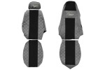 FX03, Seat cover seat - Elegance, SCANIA series R & G & P ( different seats) grey