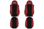 FX04, Seat cover seat - Elegance, DAF XF 95 & XF 105 ( . up to 2012) red
