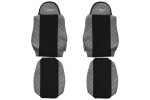 FX05, Seat cover seat - Elegance, MAN TGA TGL TGM grey