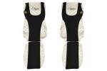 FX07, Seat cover seat - Elegance, DAF XF 105 EURO 6 ( . starting from 2013) šampanja