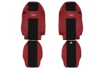 FX10, Seat cover seat - Elegance, MERCEDES ACTROS MP 2 red
