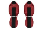 FX11, Seat cover seat - Elegance, RVI version - T ( . starting from 2014) red