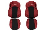 Seat cover red
