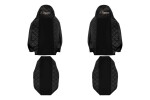 Seat covers (black) fits: SCANIA L,P,G,R,S 09.16-