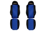 PS04, Seat cover seat - Classic, MAN TGA TGL TGM TGS (1 belt) , blue