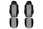Seat cover seat (1 belt, series Classic, paint grey) MAN TGA,TGL,TGM,TGS 03.99-