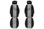 PS06, Seat cover seat - Classic, IVECO EUROTECH EUROSTAR EUROCARGO grey