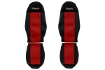 Seat cover seat ( series Classic, without safety vöödeta, paint red) VOLVO FH, FM, FL 01.02-08.12
