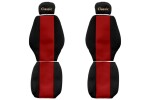 PS22, Seat cover seat - Classic, MERCEDES ACTROS ATEGO AXOR red