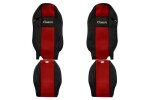 PS24, Seat cover seat - Classic, MERCEDES ACTROS MP 3 red
