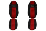 PS28, Seat cover seat - Classic, MAN TGX red
