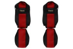 Seat cover seat Classic ( red) MERCEDES ACTROS MP4 07.11-