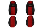 Seat cover seat Classic ( red) VOLVO FH 16 II 05.12-