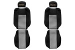 Seat cover seat Classic ( grey, adjustable peatoed) RVI T 01.13-