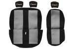 Seat cover seat Classic ( grey, 1+2) RENAULT MASTER II 10.03-