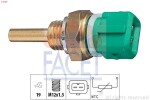 FACET Sensor,  coolant temperature Made in Italy - OE Equivalent 7.3149