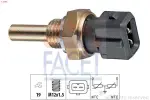 FACET Sensor,  coolant temperature Made in Italy - OE Equivalent 7.3192