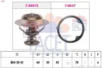 FACET Thermostat,  coolant Made in Italy - OE Equivalent 7.8491
